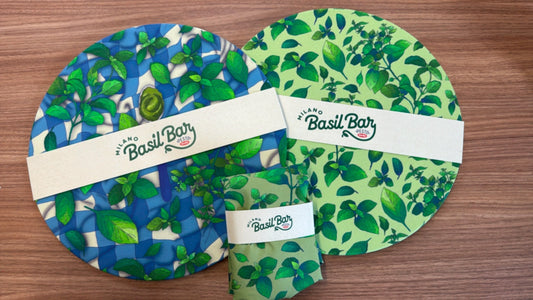 I Sottopiatti Sfoderabili di Misalù per il Basil bar di Barilla 🌱