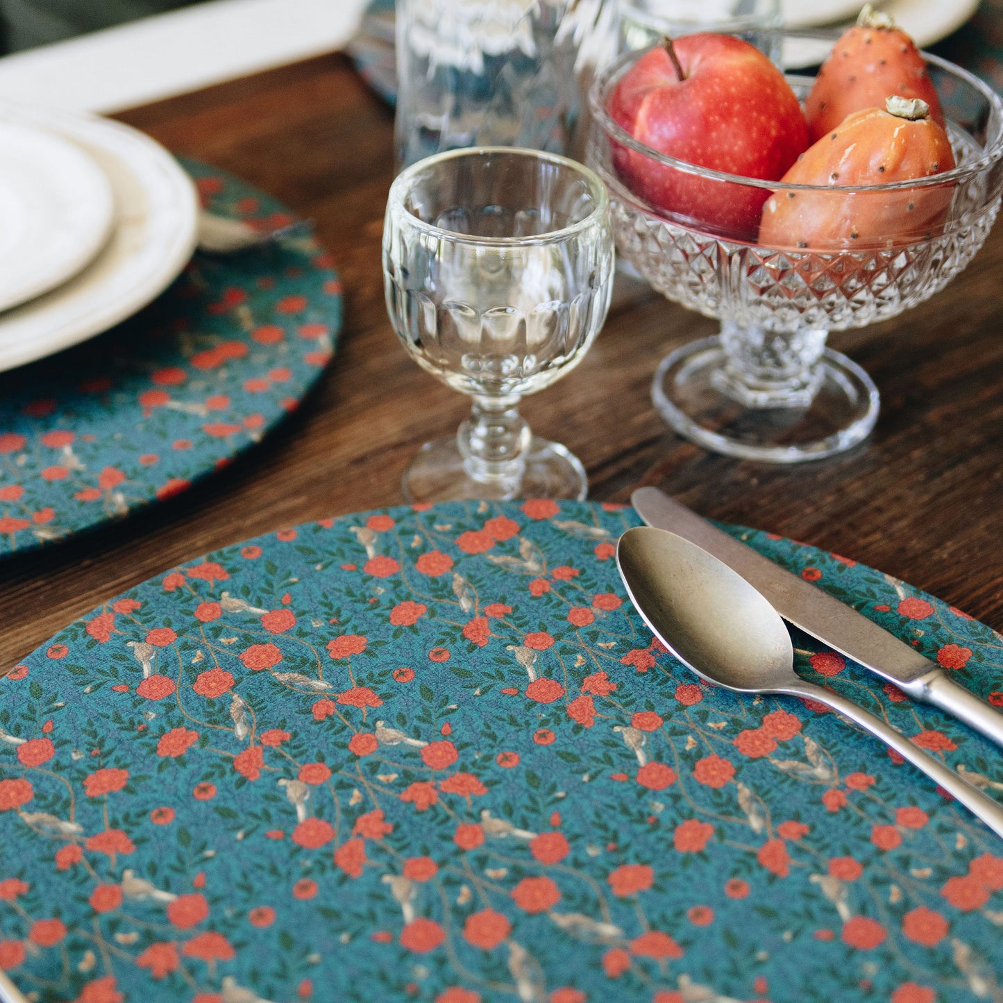 Sottopiatto Teal - Collezione Agnes