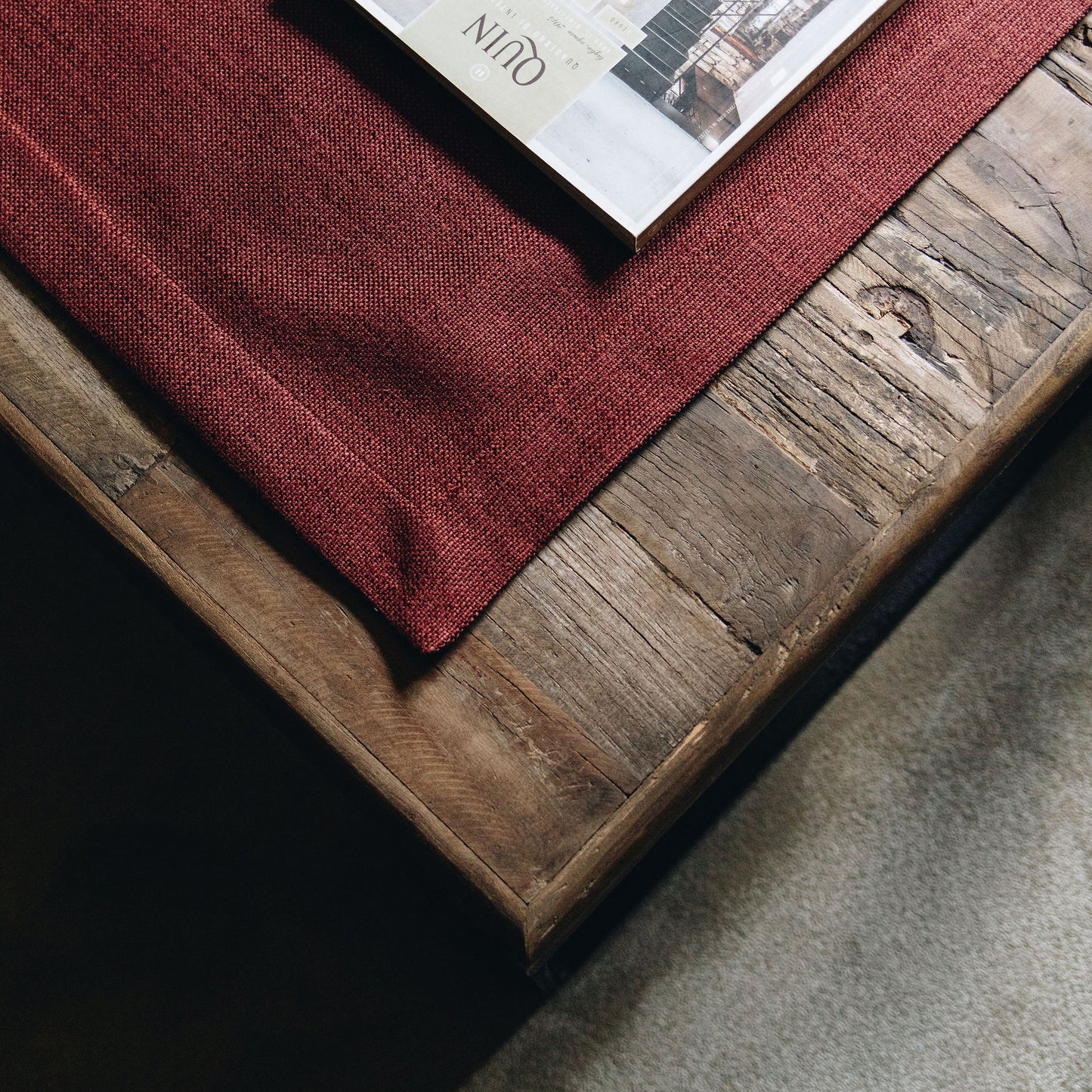 Runner da tavola Terracotta