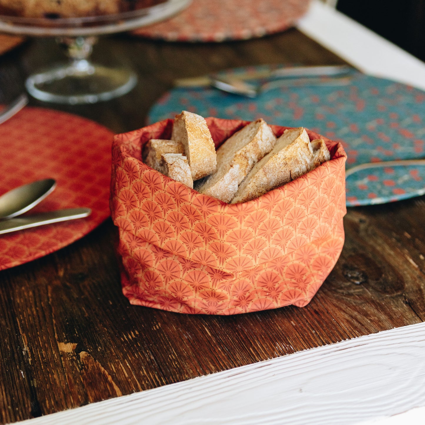 Portapane Rouge Mosaic