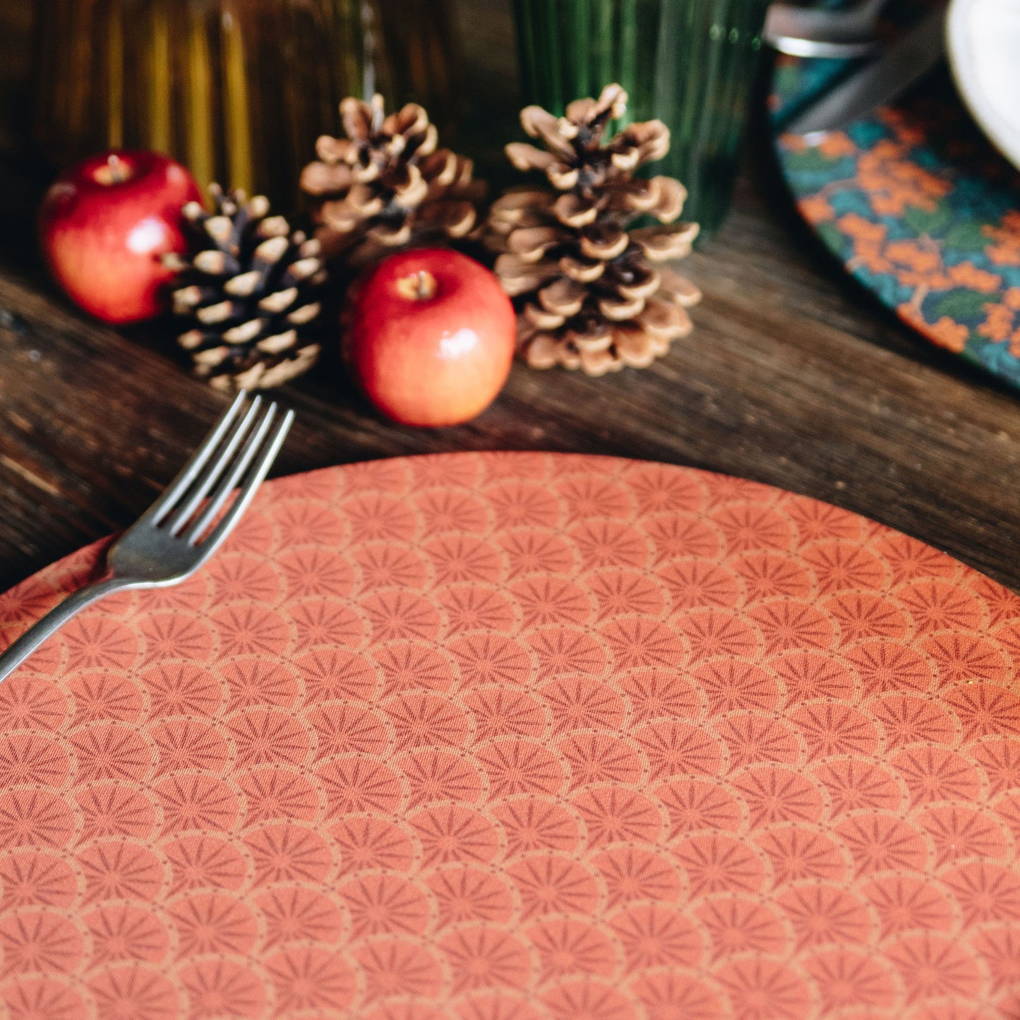 Sottopiatto Rouge Mosaic - Agnes Collection