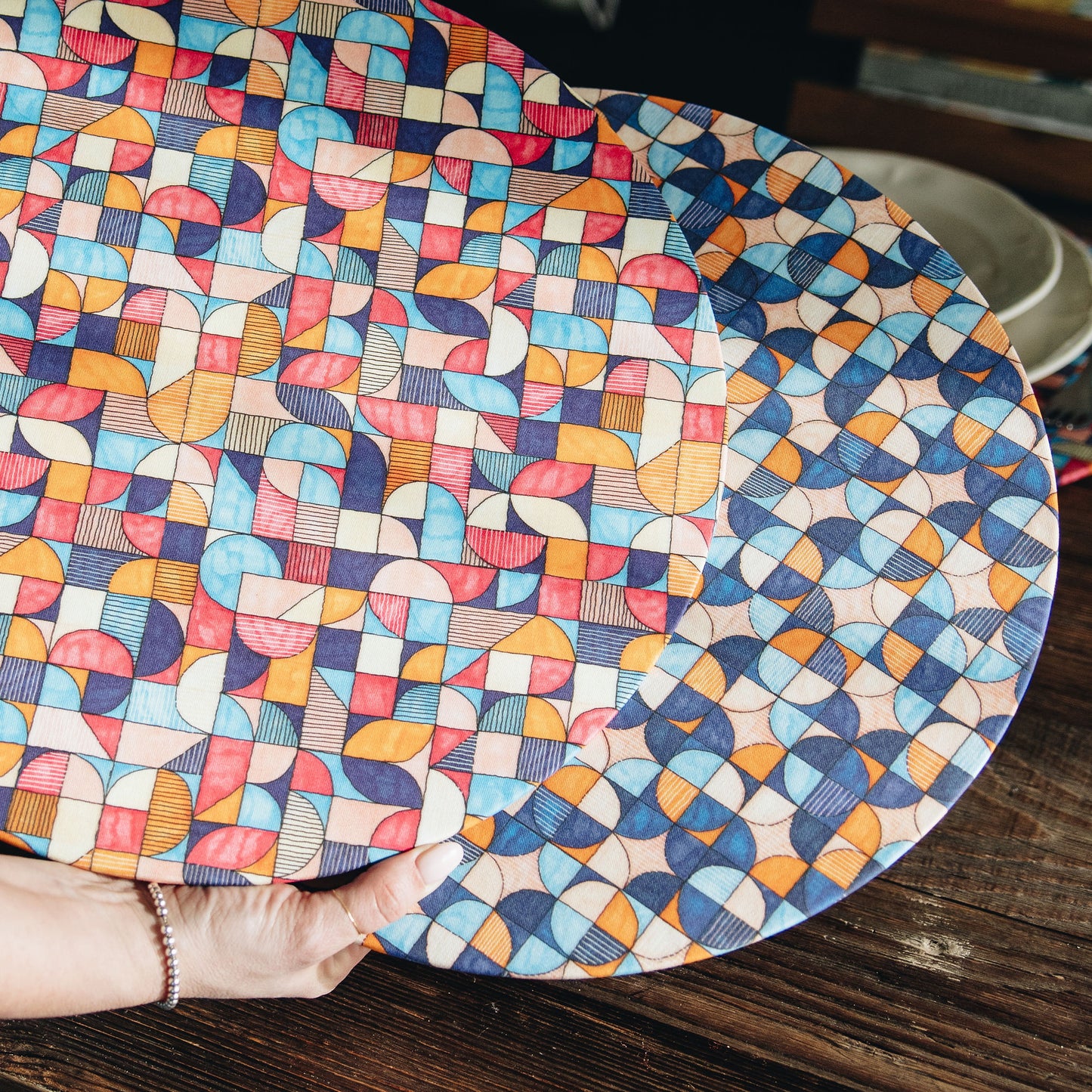 Sottopiatto Curvy tetris - A Simple Pattern Collection