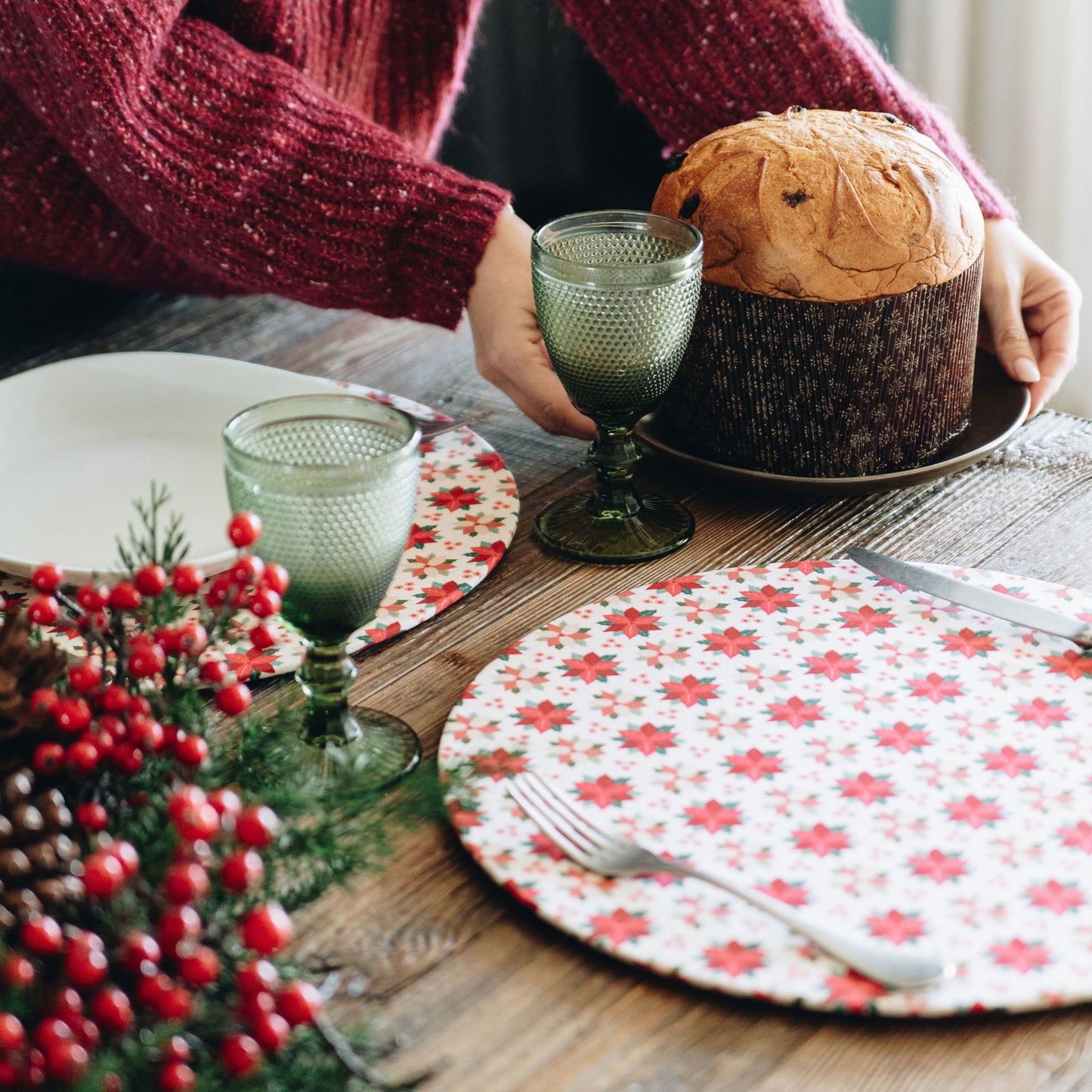 Sottopiatto Stelle di Natale