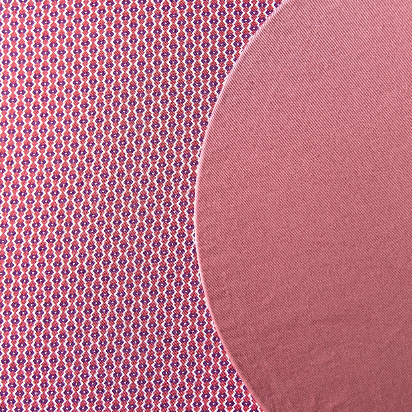 Sottopiatto tinta unita rosa