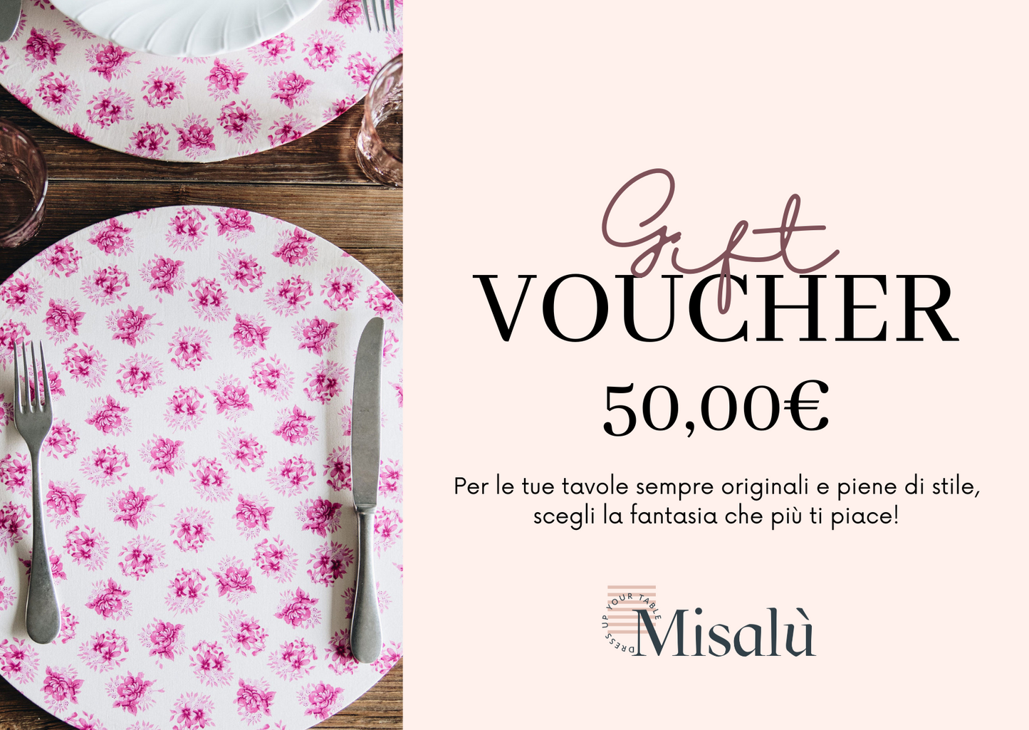 Misalù Gift Card