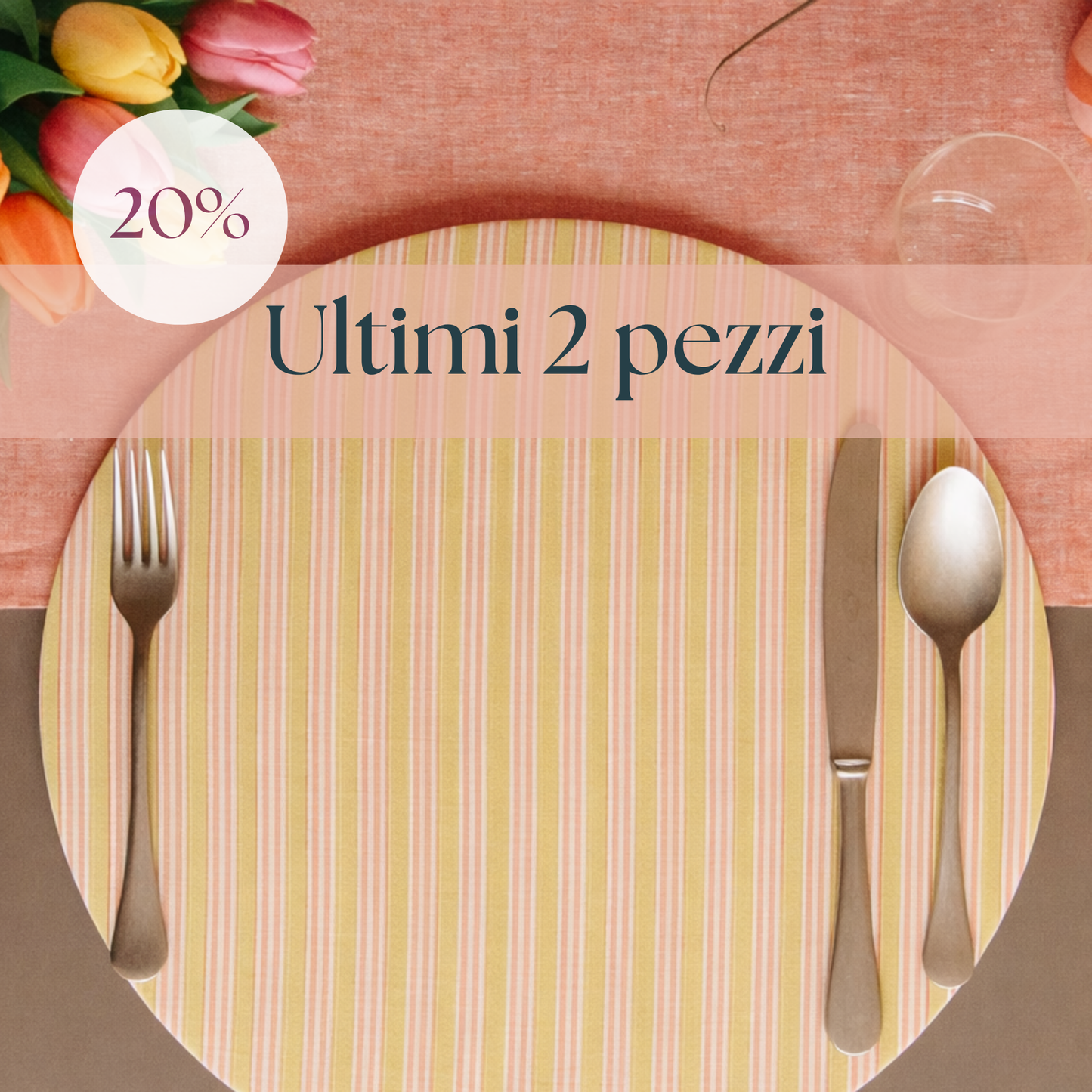 Sottopiatto Sunset Lime