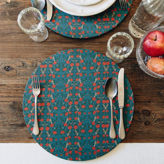 Sottopiatto Teal - Collezione Agnes