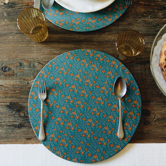 Sottopiatto Amber Garden | Agnes Collection