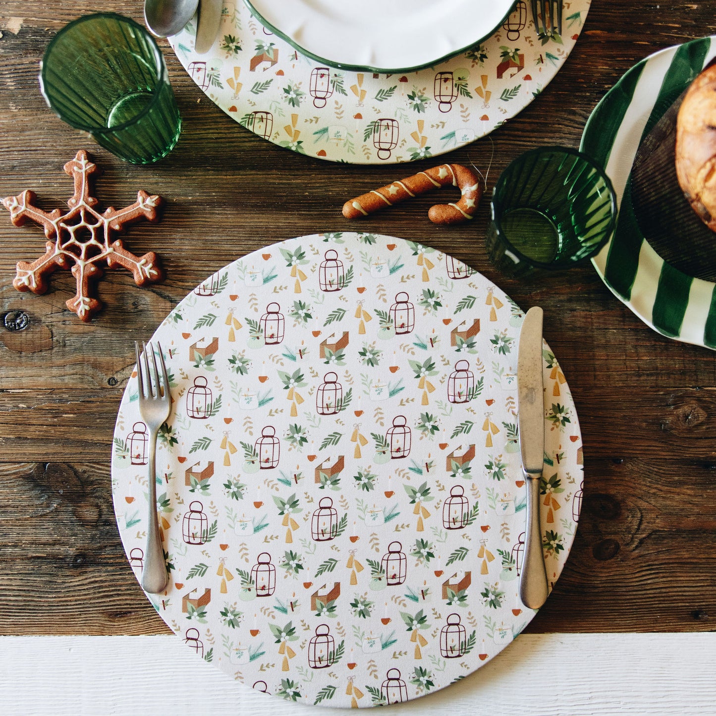 Sottopiatto Candlelight Christmas