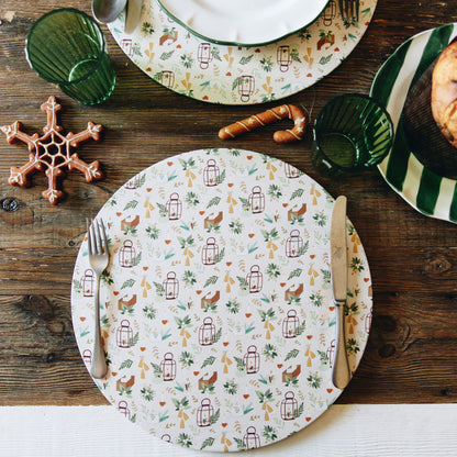 Sottopiatto Candlelight Christmas