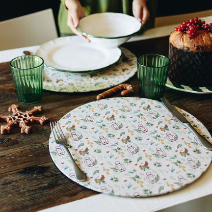 Sottopiatto Candlelight Christmas