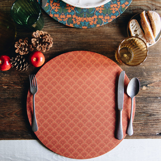 Sottopiatto Rouge Mosaic - Agnes Collection