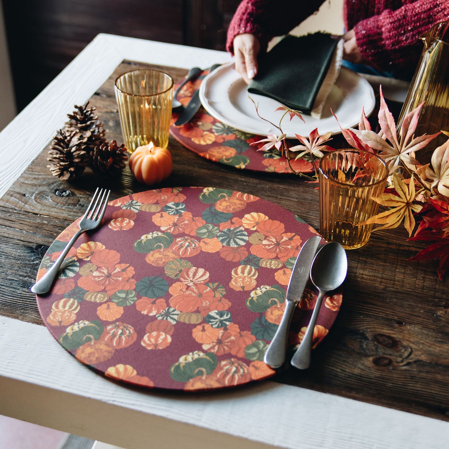 Zucche Bordeaux - A Simple Pattern Collection