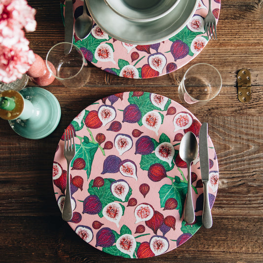 Sottopiatto Fichi Pink - A Simple Pattern Collection