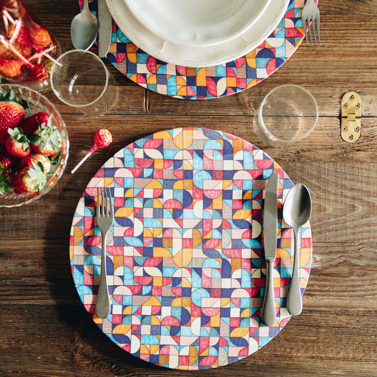 Sottopiatto Curvy tetris - A Simple Pattern Collection