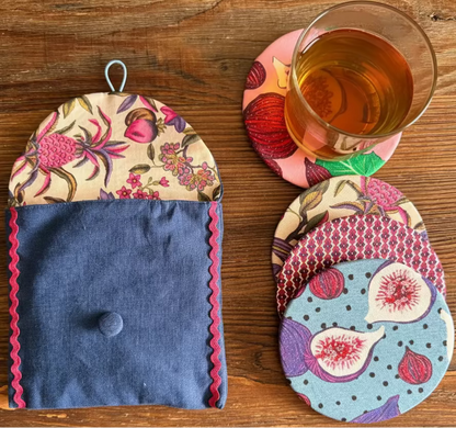 Set di 4 sottobicchieri sfoderabili | LunaSofì